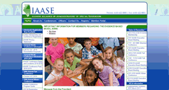 Desktop Screenshot of iaase.org